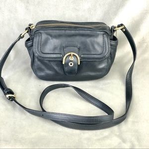 Coach Campbell Leather Camera Crossbody handbag